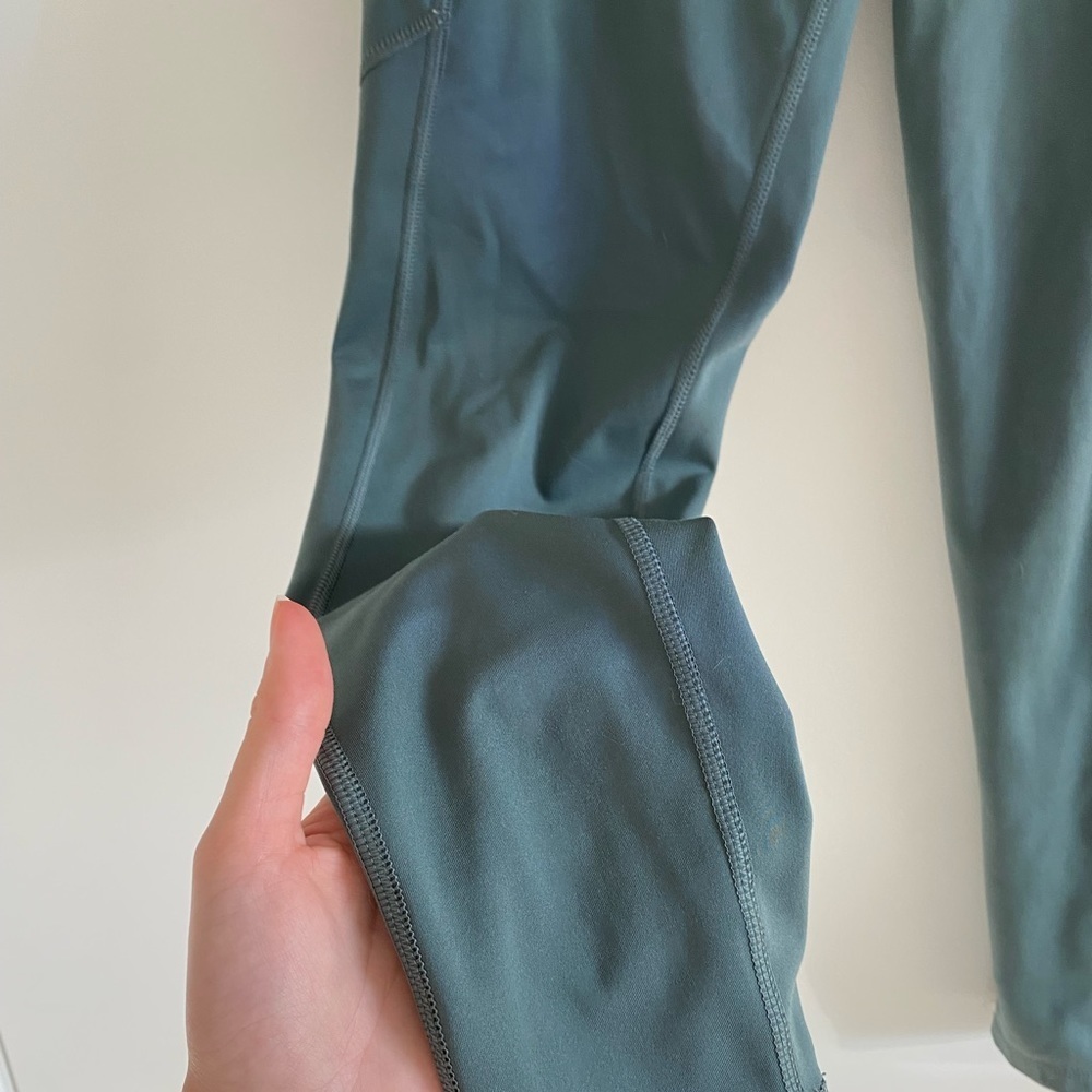 American Eagle “The Everything Pocket Legging” Teal Athletic Leggings Medium - Picture 4 of 7